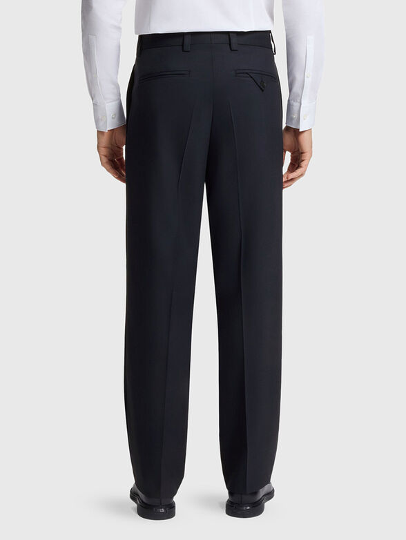 Navy blue trousers - 2