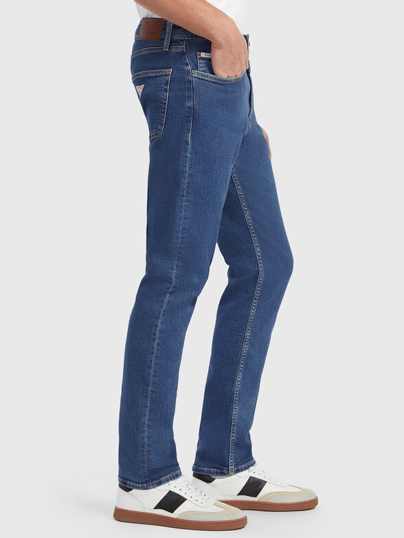 Blue slim jeans - 3