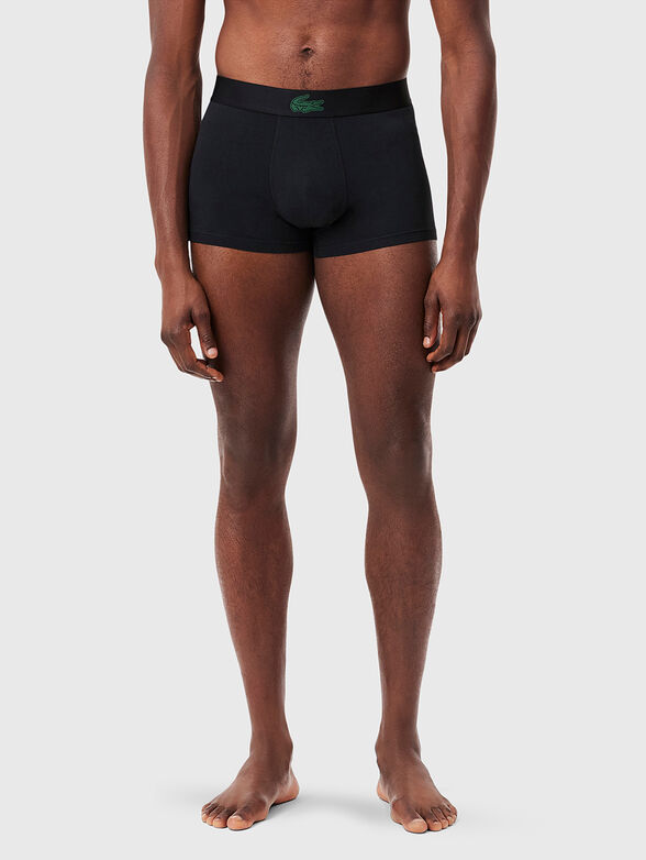 Set of three pairs of boxers with logo - 4