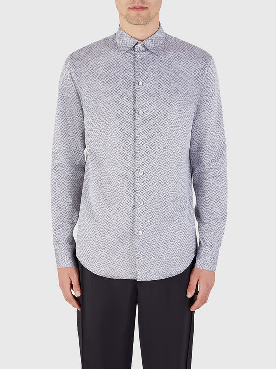 Long sleeve cotton shirt - 1