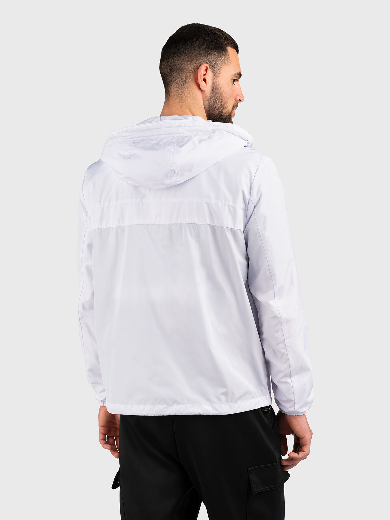 Windbreaker jacket with logo detail brand MICHAEL KORS