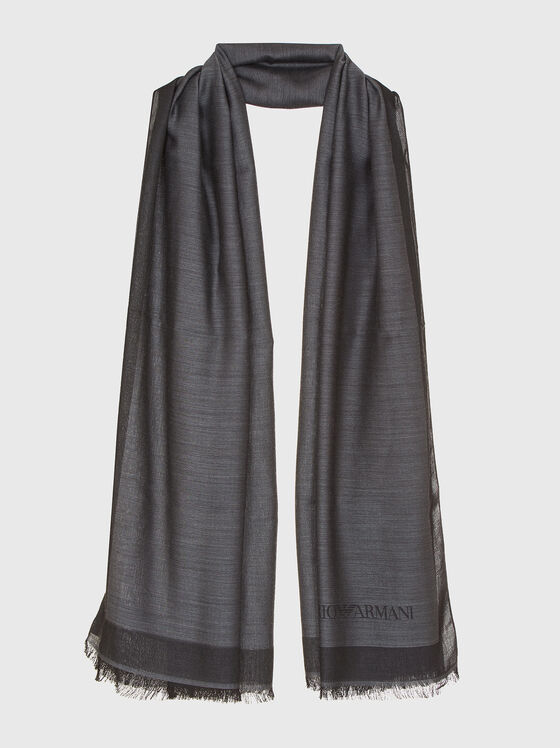 Wool blend scarf - 1