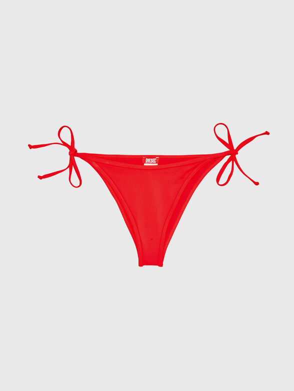 BRAZILIAN-D-CORE bikini bottom with logo - 1