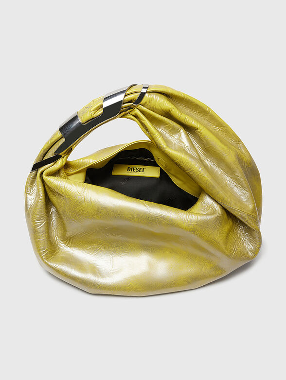 GRAB-D leather hobo bag with logo detail - 6