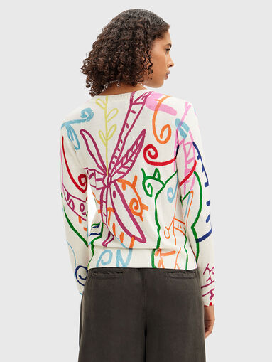 Multicoloured sweater - 3