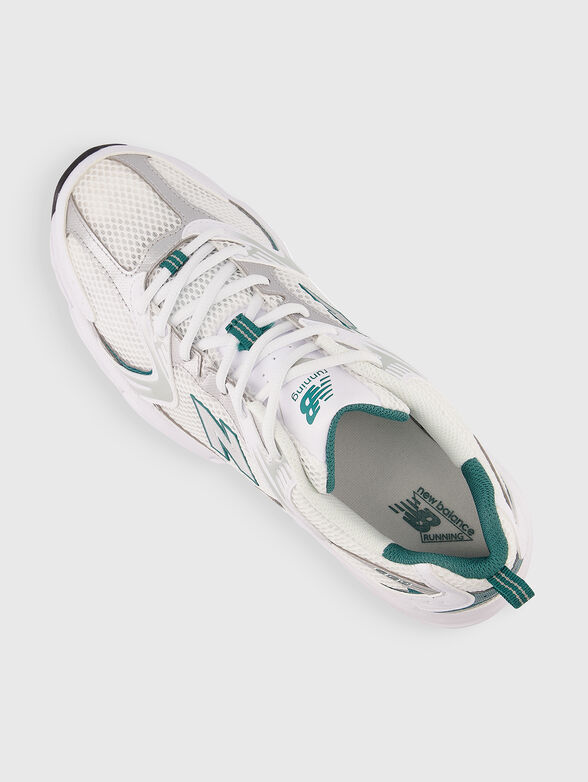 530 white sports shoes  - 6