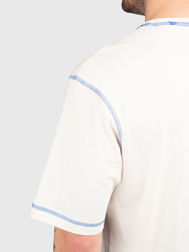 NOTHAL T-shirt with contrasting stitching - 4