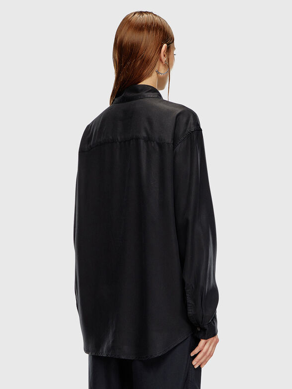 S-SIMPLY-C-WN lyocell shirt  - 3