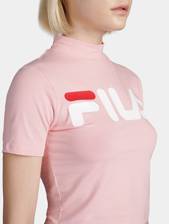 Black cropped tee - 3