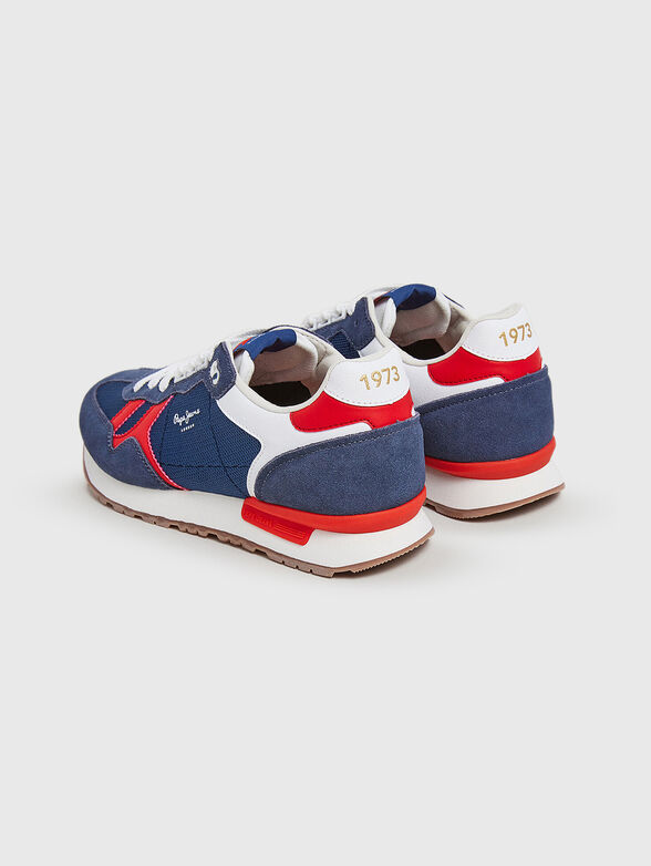 BRIT RETRO sports shoes with red details - 3