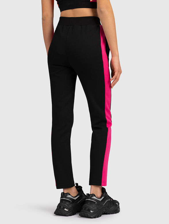 PANJU sports pants with accent inserts - 2