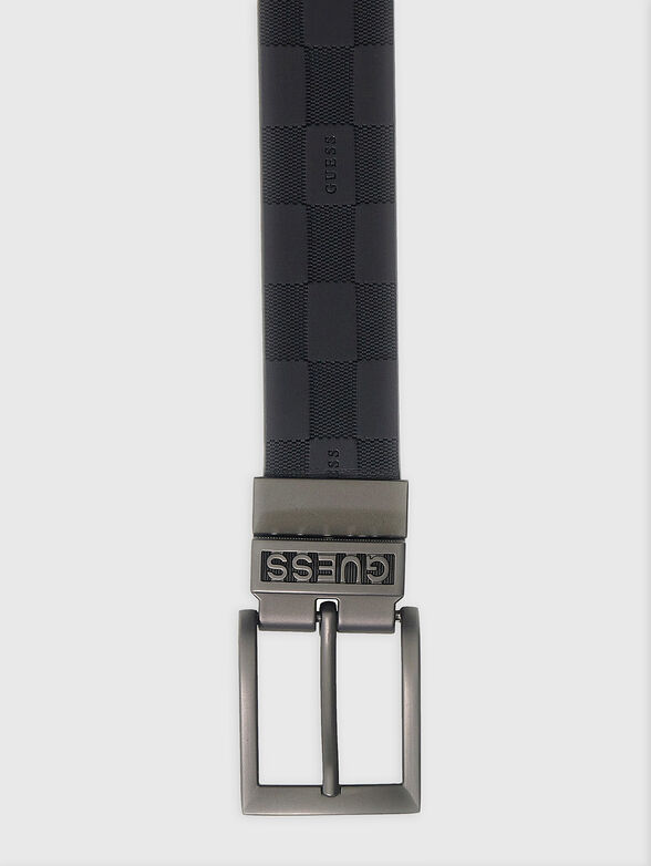 Reversible belt with logo - 4