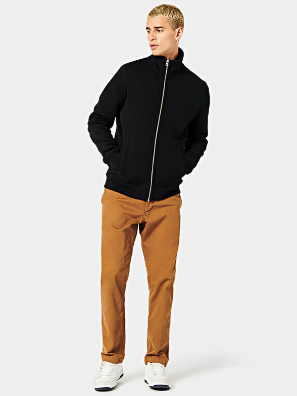Sweatshirt with logo embroidery - 4