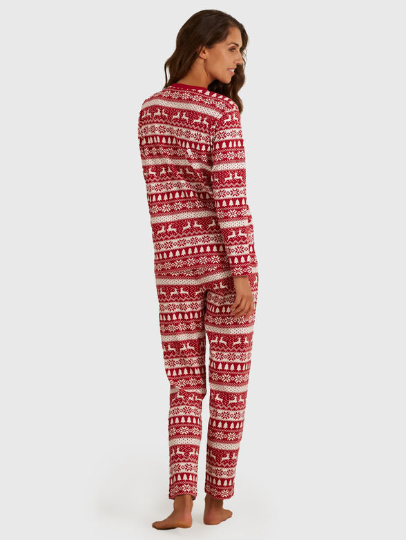 WINTER FAMILY two-piece pyjama with print - 2