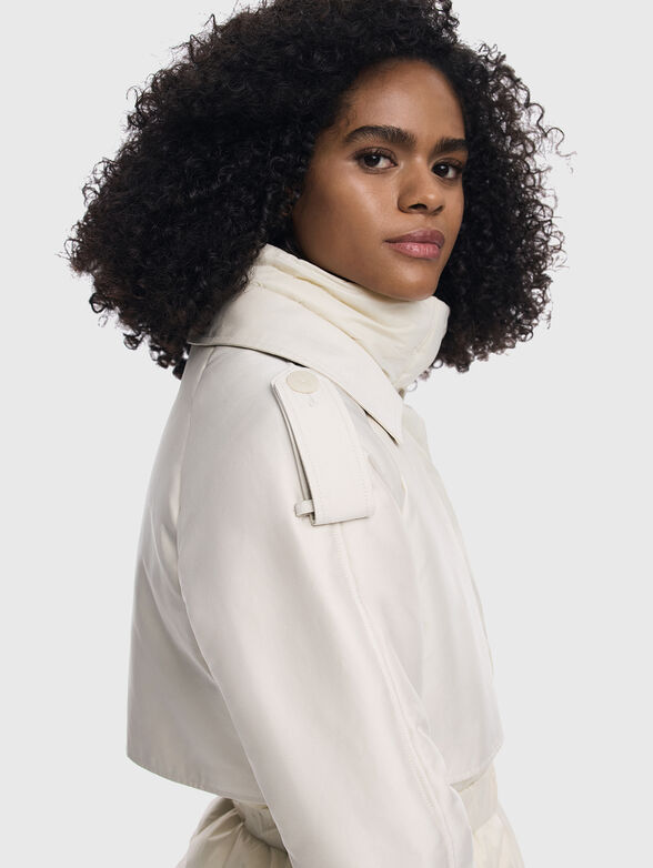 ENRI quilted jacket in black  - 5