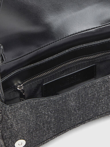 PLAY denim bag with rhinestones - 5
