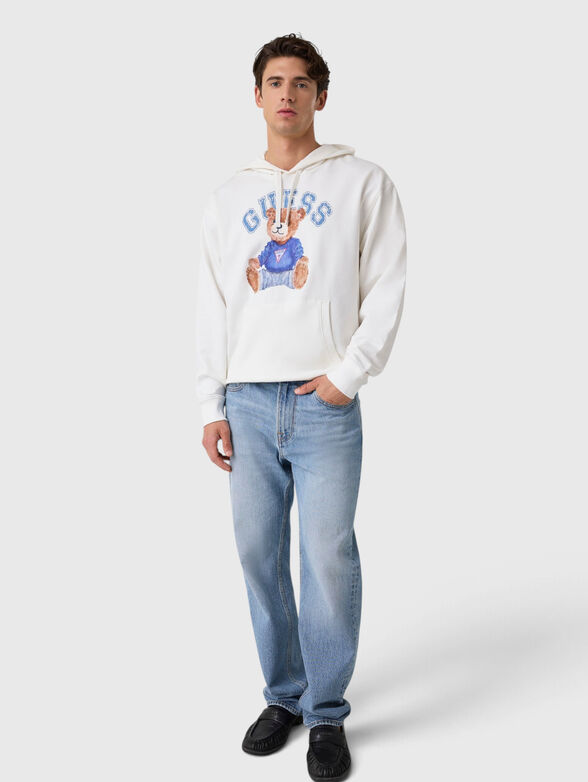 Cotton-blend sweatshirt - 2