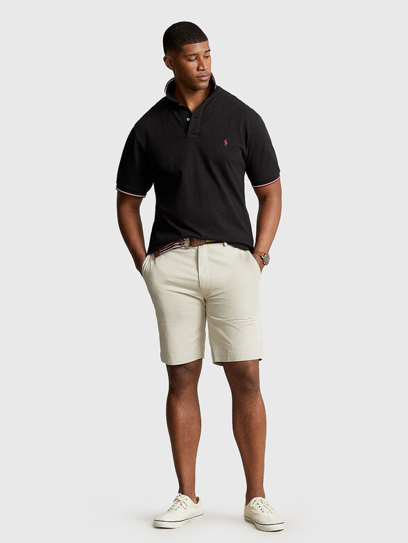 Cotton polo-shirt with logo - 2