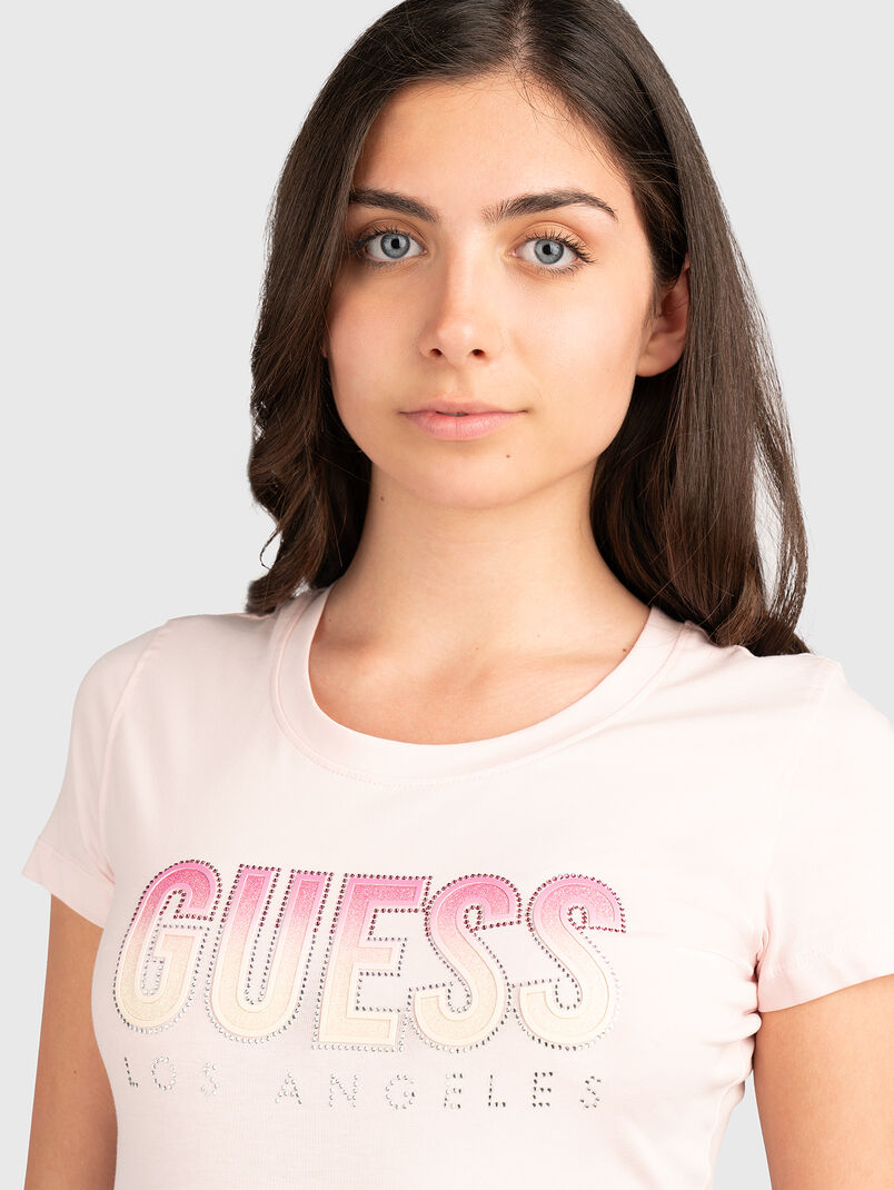 Slim T-shirt with logo - 3