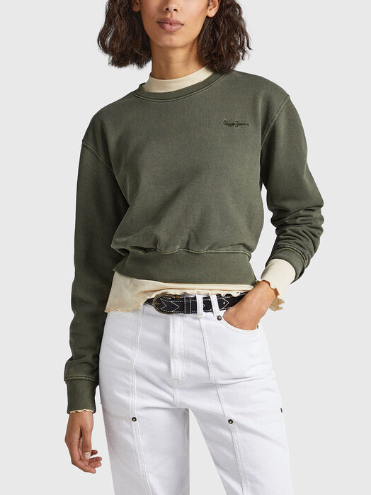ADRIANA cropped sweatshirt 