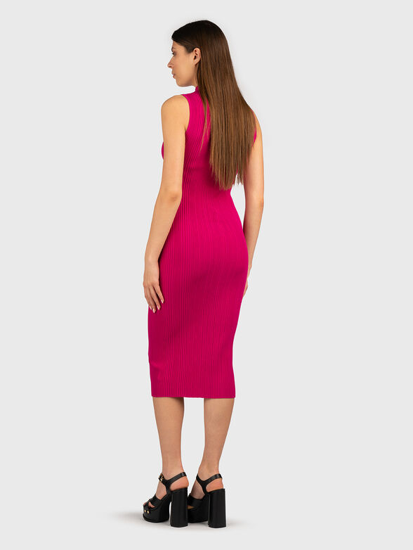 Ribbed mini dress - 2