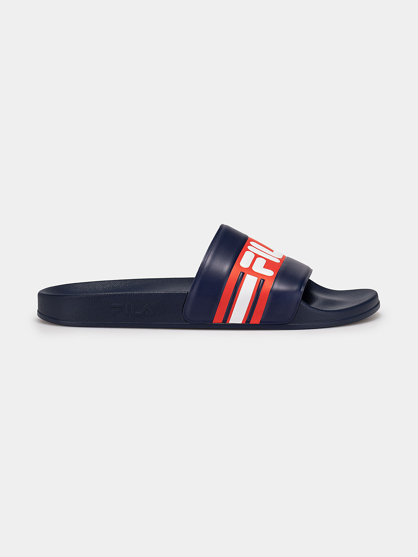Fila black flip flops clearance