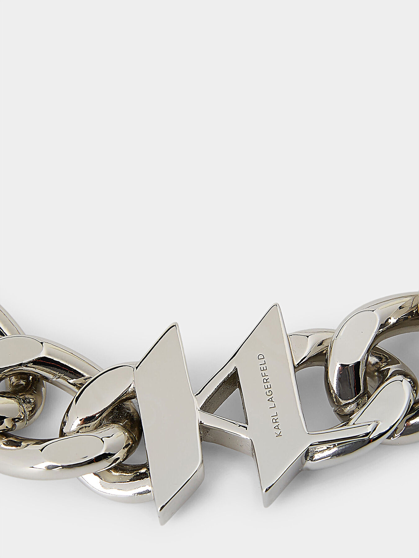 K/MONOGRAM necklace in silver brand Karl Lagerfeld