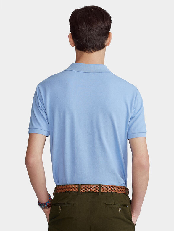 Sky blue polo-shirt - 2