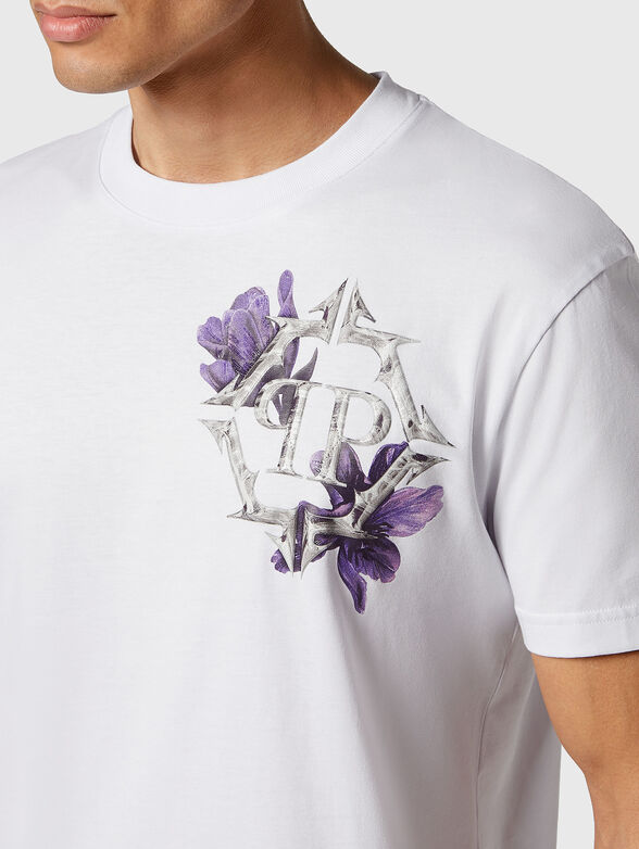 FLOWERS round neck T-shirt - 3