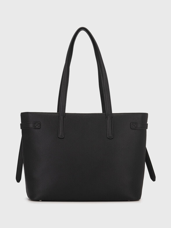 Shopper bag with logo accent - 2