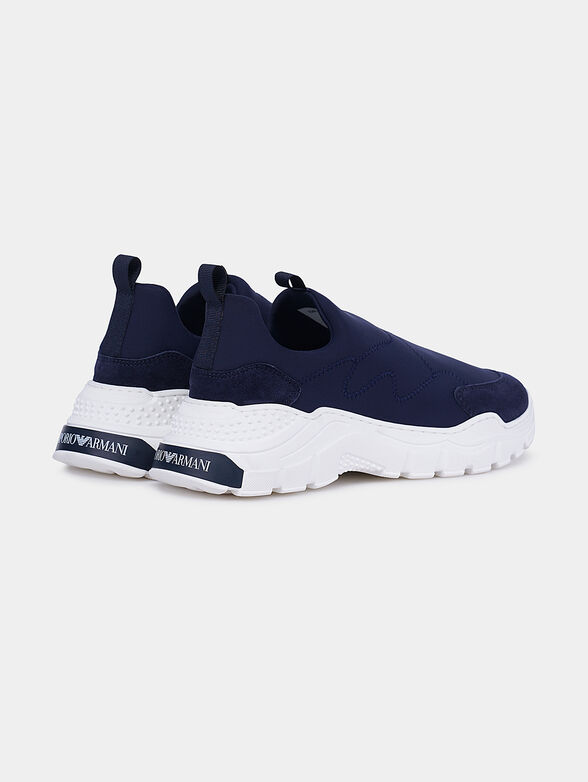 Blue sneakers - 2