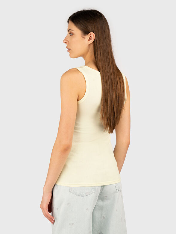 Ribbed top with rhinestones  - 3