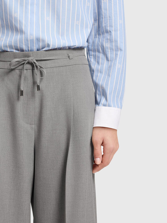 Trousers with drawstrings waist - 3