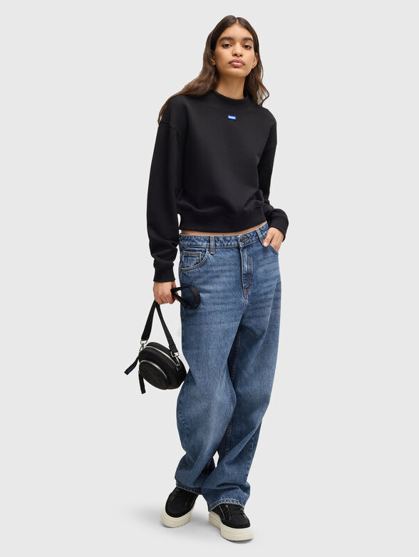 LENI jeans with logo embroidery  - 4