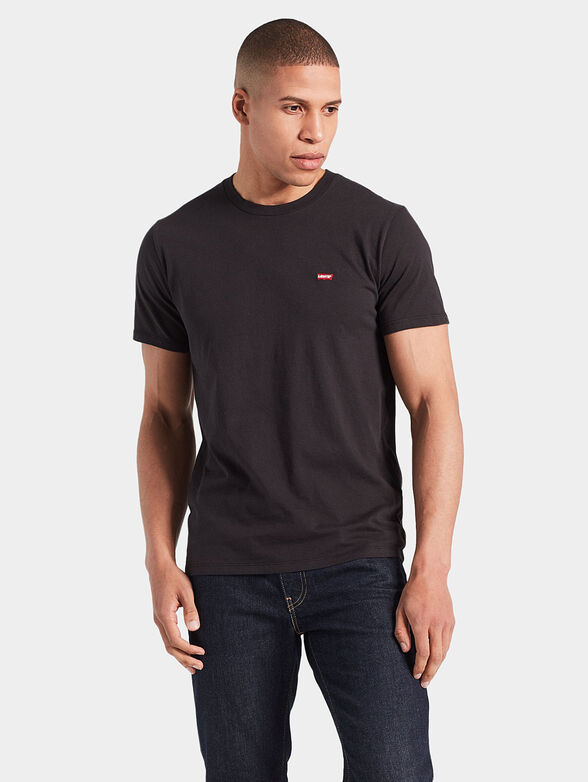HOUSEMARK™ black cotton T-shirt - 1