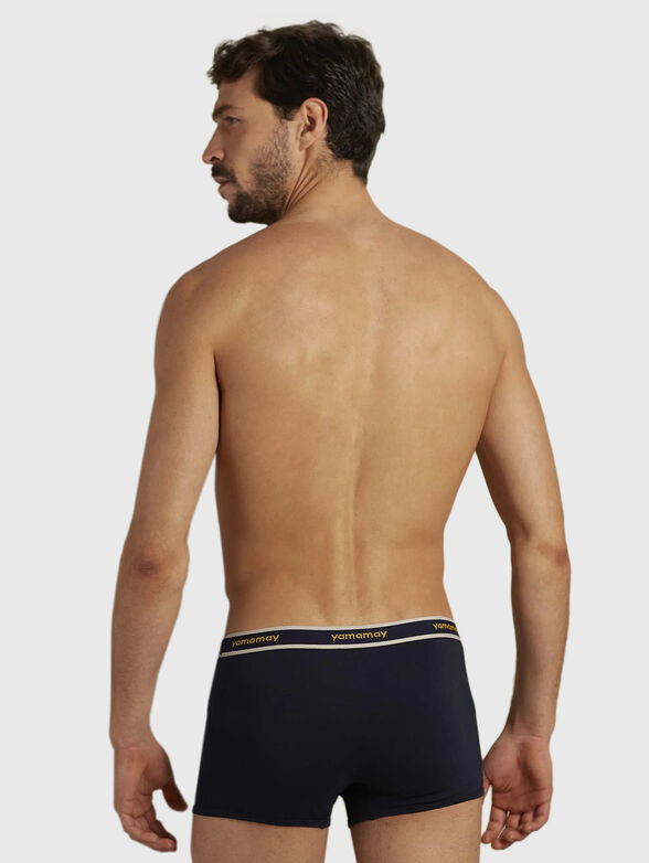 NEW FASHION COLOR trunks with logo accent - 2