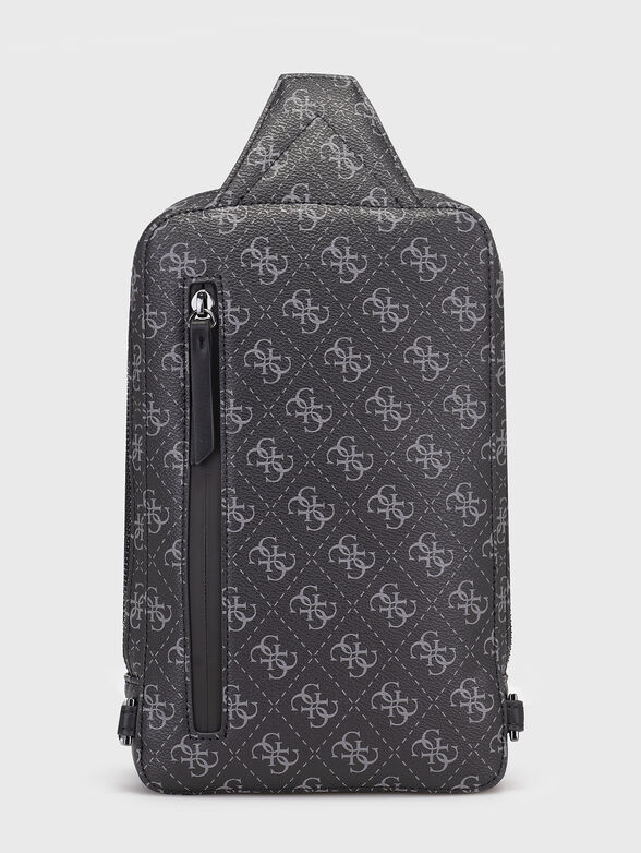 VEZZOLA crossbody bag with monogram print - 3