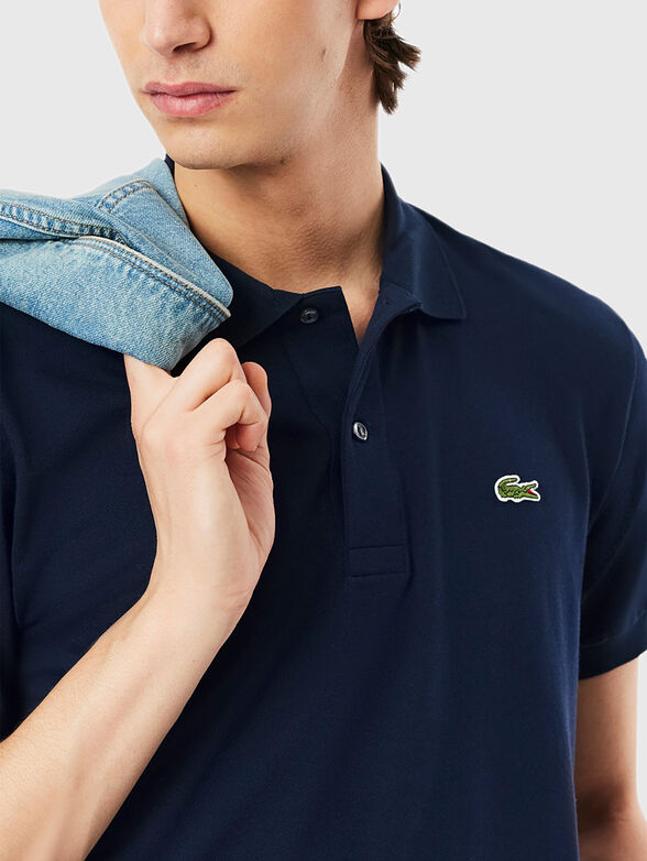 Green polo shirt - 4