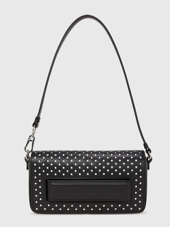 IKON/K studded shoulder bag - 1