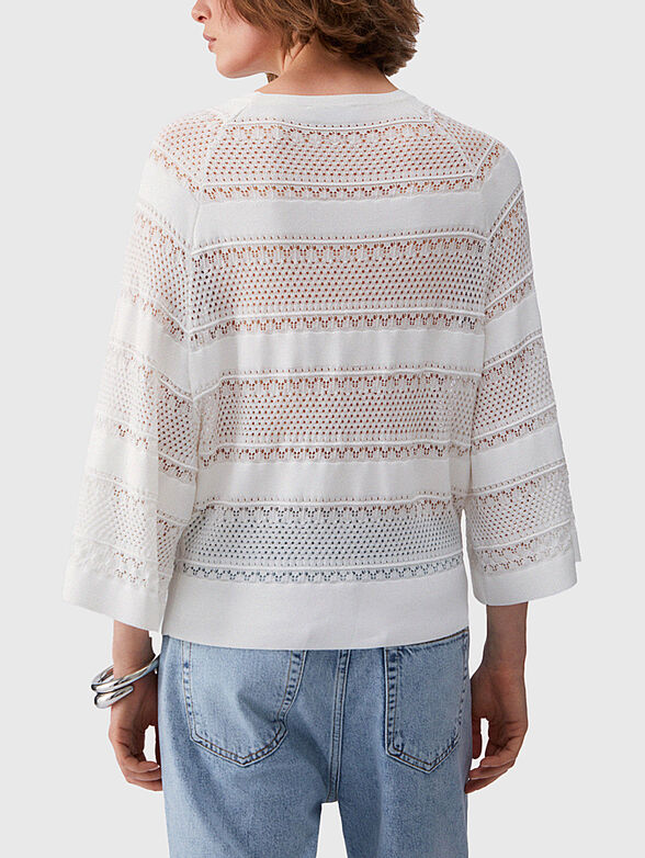 Lace patterned sweater - 3
