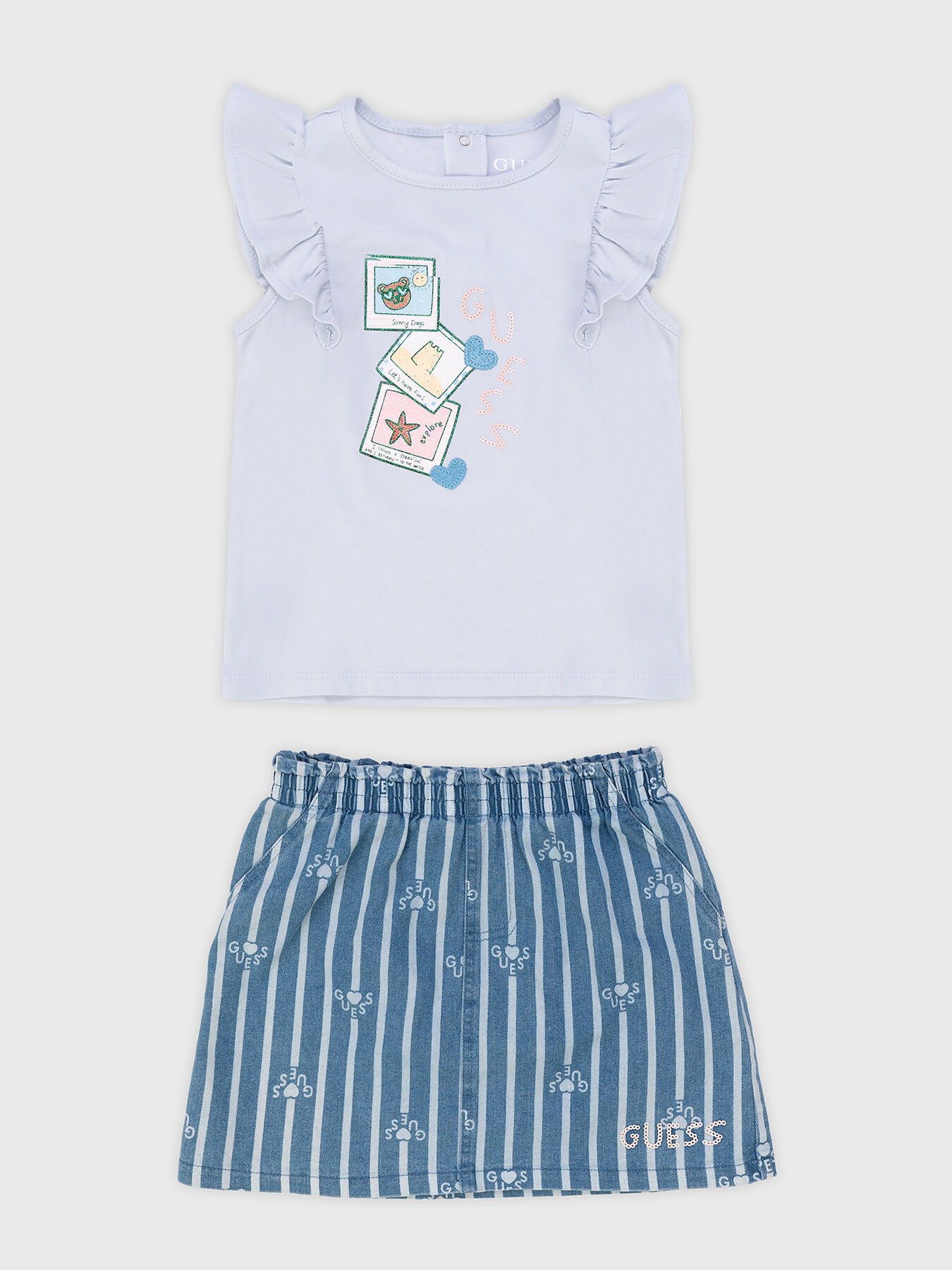 Guess two piece outfit hot sale