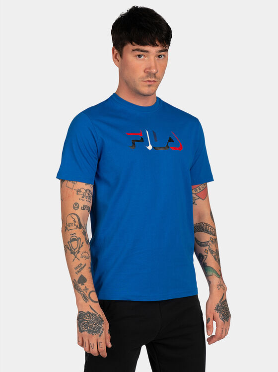 Тениска BELEN с лого детайл - 1