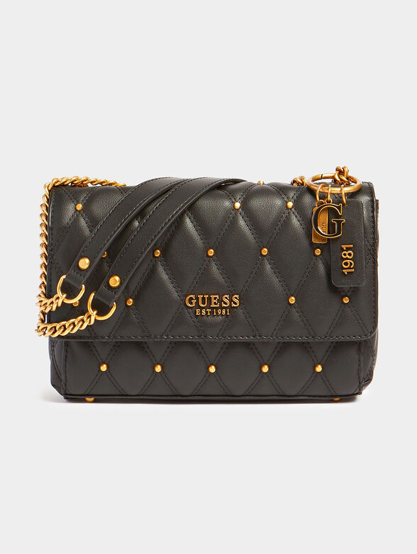 TRIANA bag with quilted effect and metal studs - 1