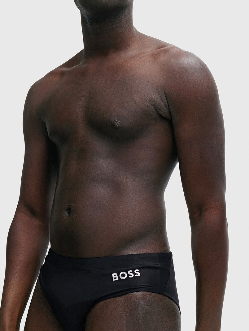 JOHN swim briefs with logo - 3
