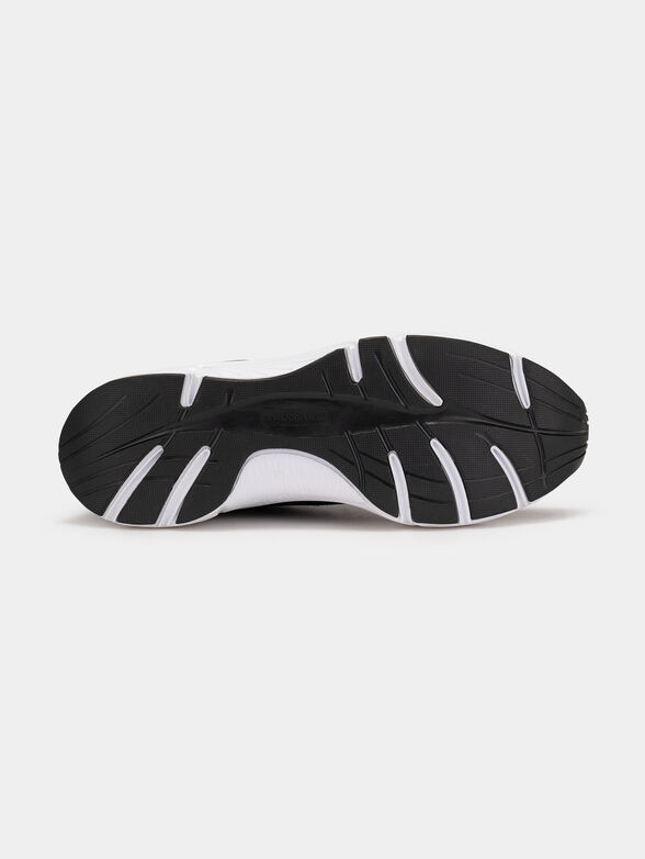 HOLLY black sneakers with metal logo detail - 5