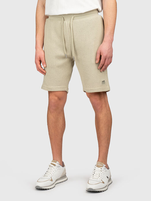 Coton blend shorts