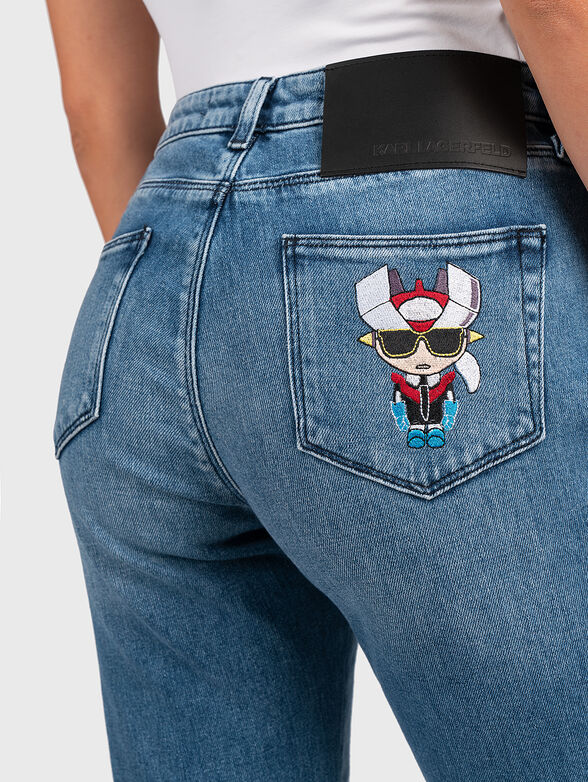 K/HERO jeans with appliqués - 5