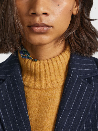 RENE wool blend blazer - 5