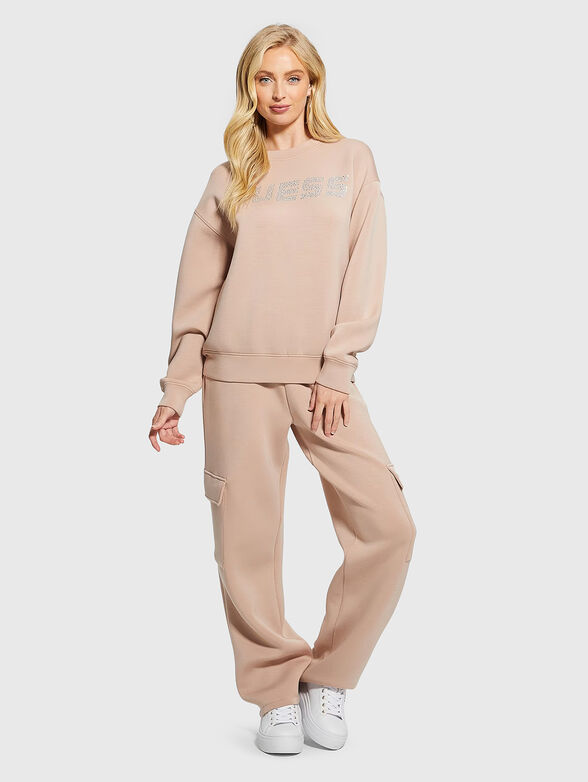 Beige sports pants - 6