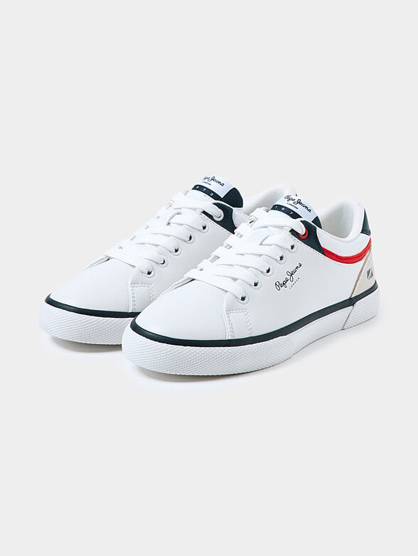 KENTON CLASS white sports shoes - 2